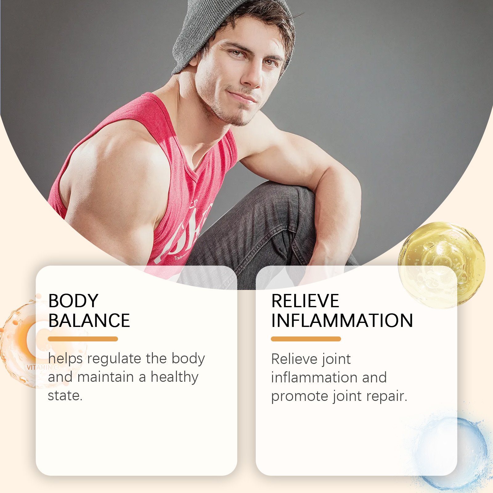 BushAid Turmeric Vitamin Capsules Body Care Capsules Rejuvenate Body And Mind Care Comfort Capsules - Image 3