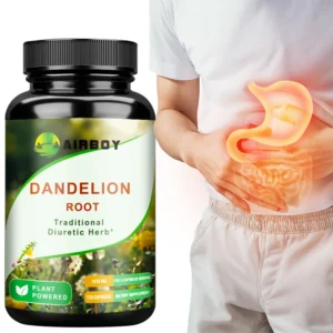 Dandelion Root Capsules - Liver Detoxification and Cleansing, Enhance Immunity - 120 Capsules