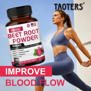 Liver Supplements - Beetroot Milk Thistle Grapeseed Extract Capsules, Cardiovascular Detoxification and Kidney Support
