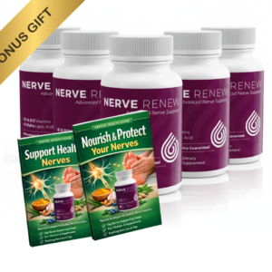 6 MONTH SUPPLY of Nerve Renew + 2 FREE Bonuses!