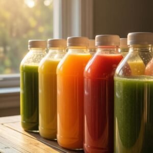 E-book : Detox-Säfte: 7 kg in 7 Tagen verlieren
